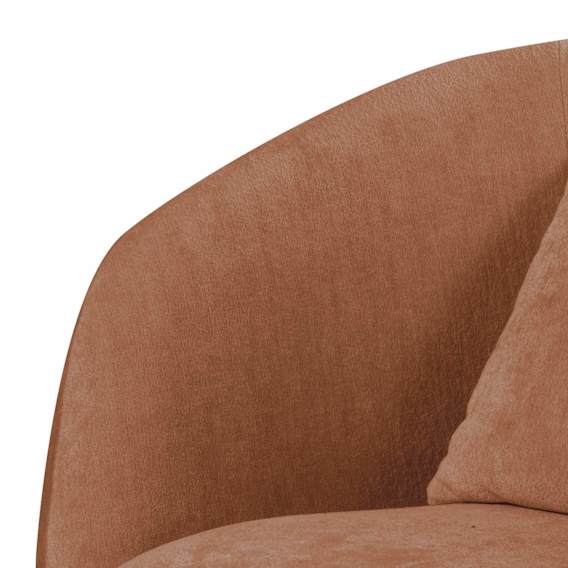 Swivel Armchair Material and Finishes