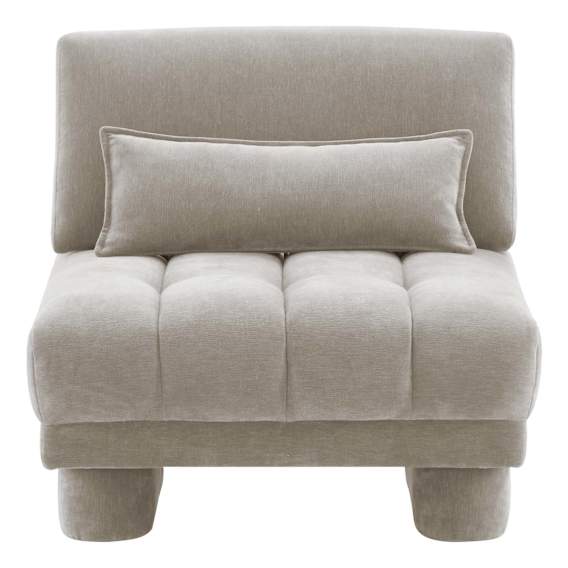 Carrie  Armless Chair  in Fam Sand