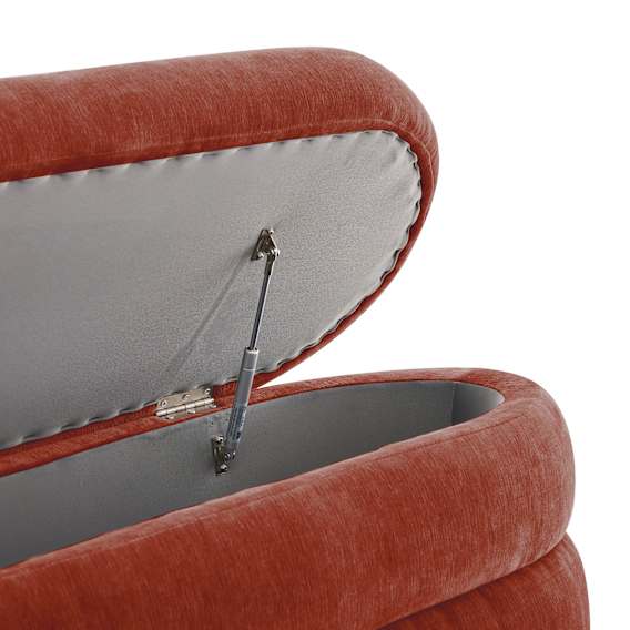 Storage Ottoman Material and Finishes