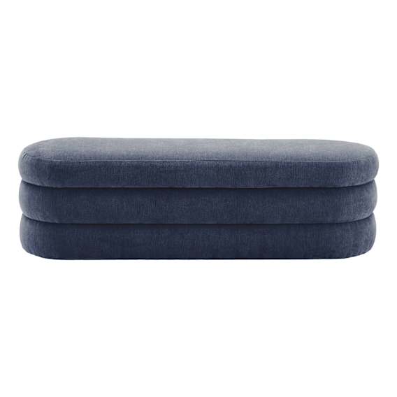 Casey Queen Storage Ottoman in Fam Navy
