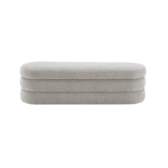 Casey Queen Storage Ottoman in Fam Sand