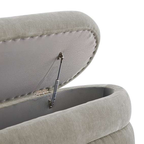 Storage Ottoman Material and Finishes