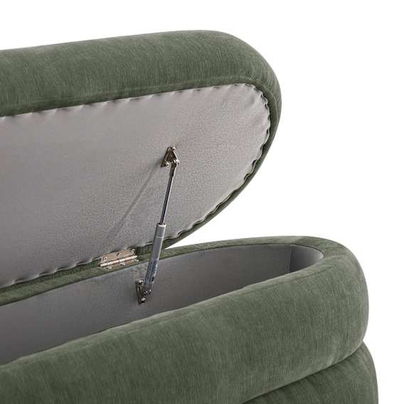 Storage Ottoman Material and Finishes