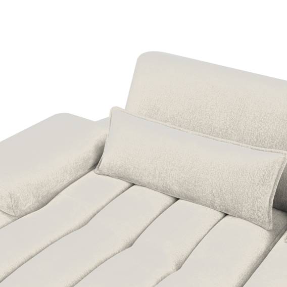 Sofa Bed with Chaise Material and Finishes