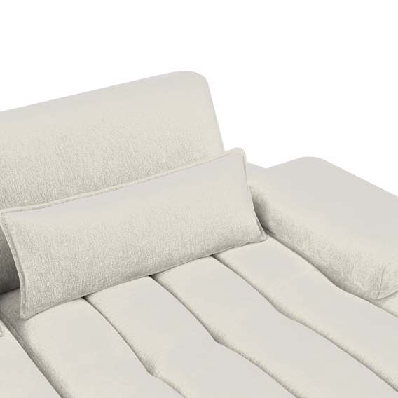 Sofa Bed with Chaise Material and Finishes