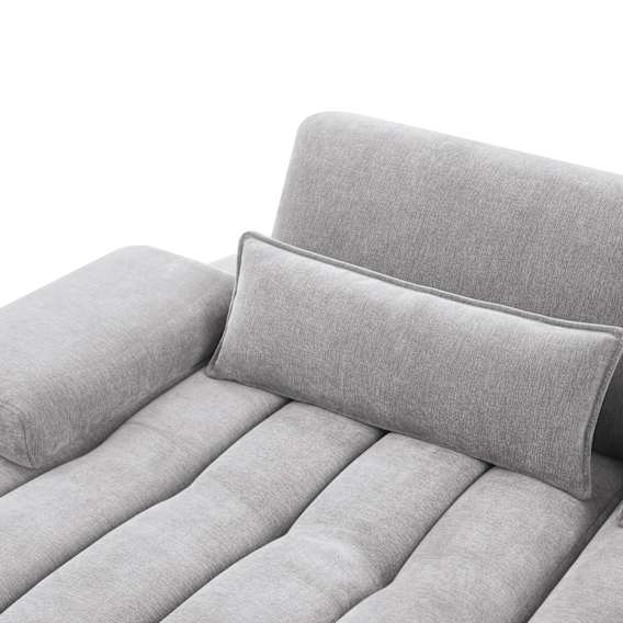 Sofa Bed with Chaise Material and Finishes