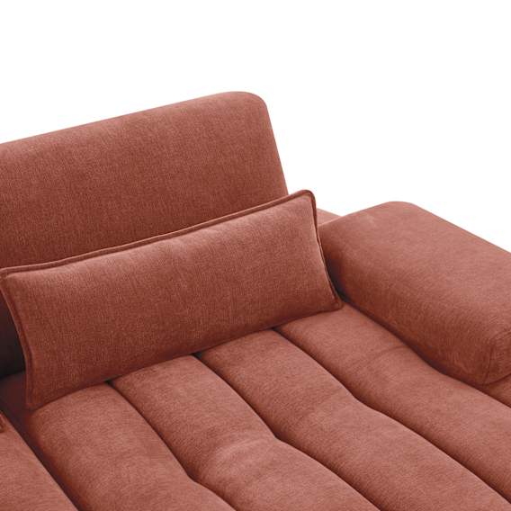 Sofa Bed with Chaise Material and Finishes