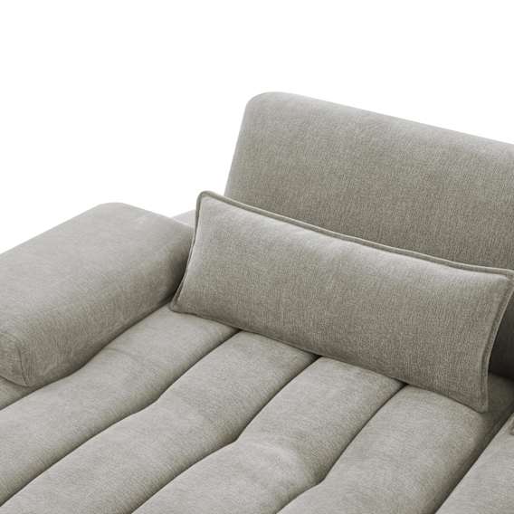 Sofa Bed with Chaise Material and Finishes
