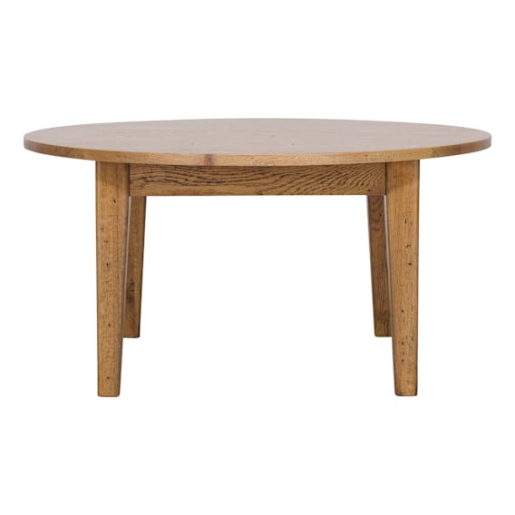 Catalina Round Coffee Table 90cm in Rustic Oak