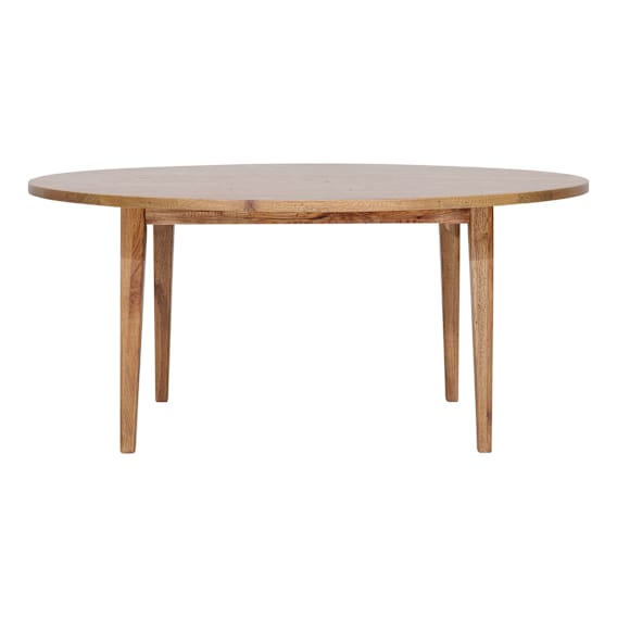 Catalina Round Dining Table 150cm in Rustic Oak