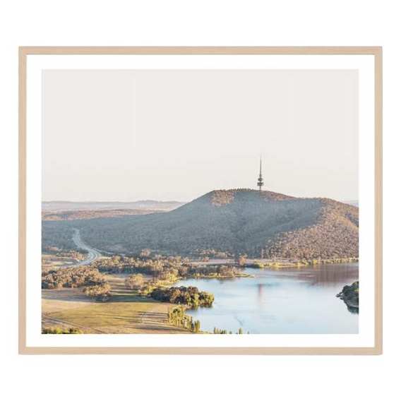 Canberra Hills Framed Print in 50 x 43cm