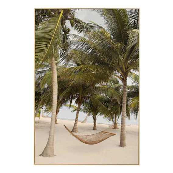 Caribbean Getaway Box Framed Canvas in 52 x 77cm