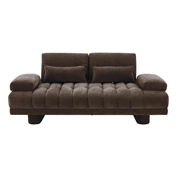 Carrie Small Sofa Bed in Fam Chocolate