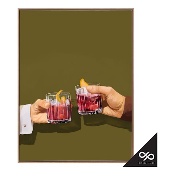 Chin Chin Box Canvas in 123 x 163cm