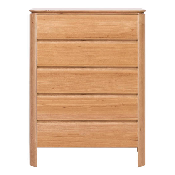 Charles Tallboy with Groove Drawer in Australian Messmate