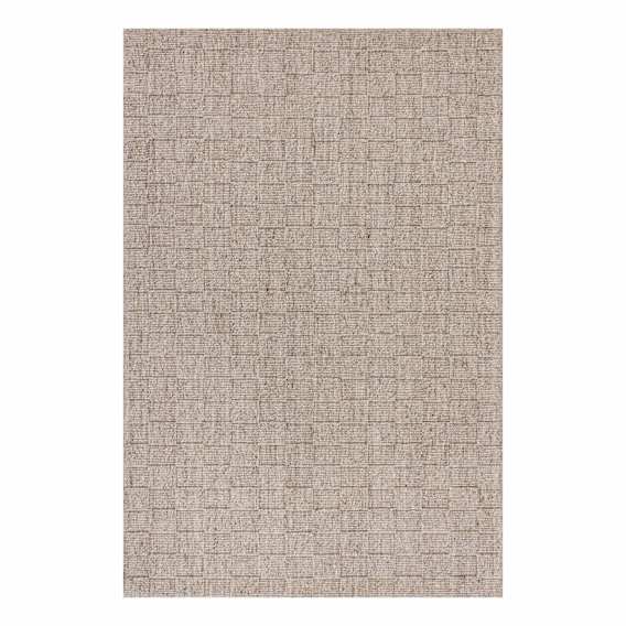 Checker Rug 200x290cm in Beige