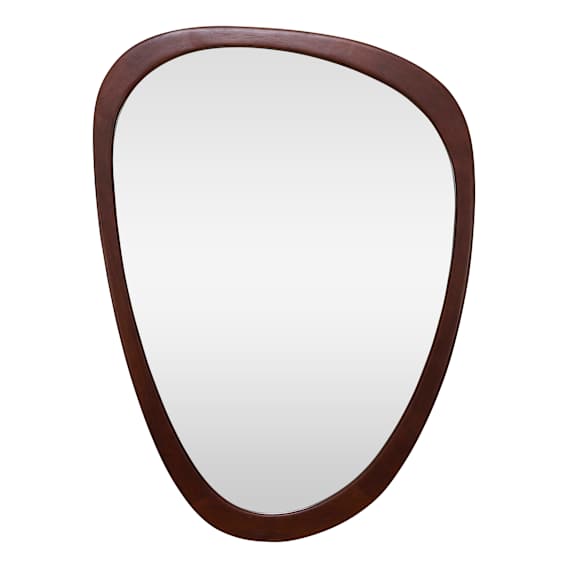 Clara Mirror 75x100cm in Walnut