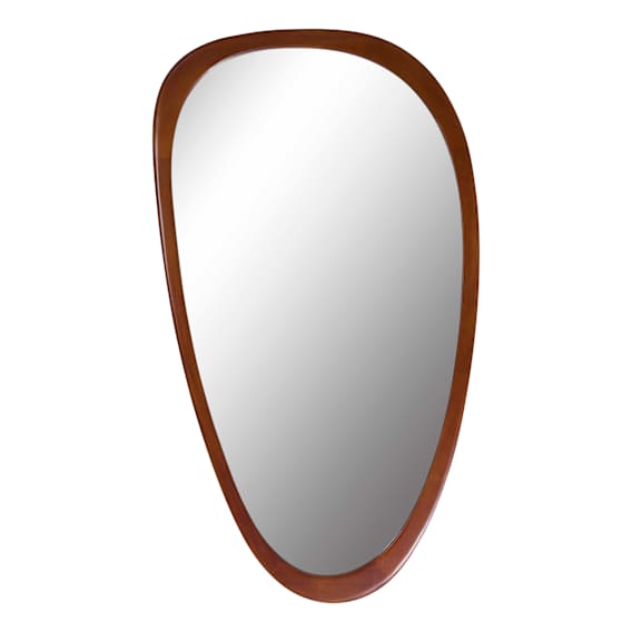 Clara Oversized Mirror 100x180cm in Walnut