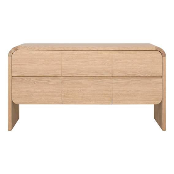 Cloe Dresser in Oak Clear