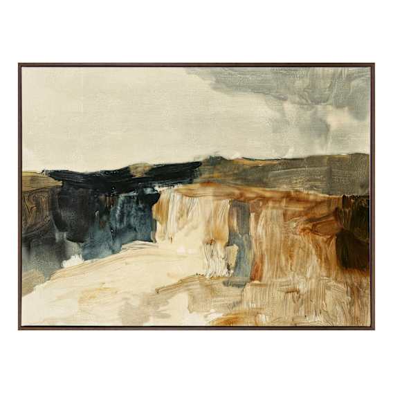 Cliffside Box Framed Canvas in 123 x 93cm