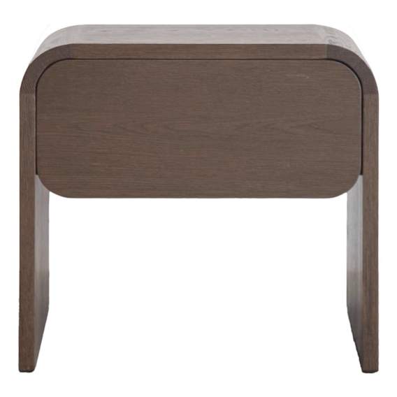 Cloe Bedside Table in Oak Chocolate