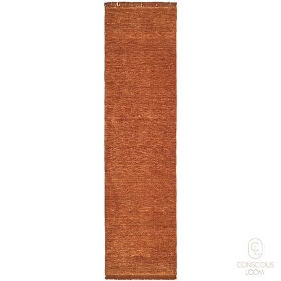 Kinship Rug 80x400cm in Paprika