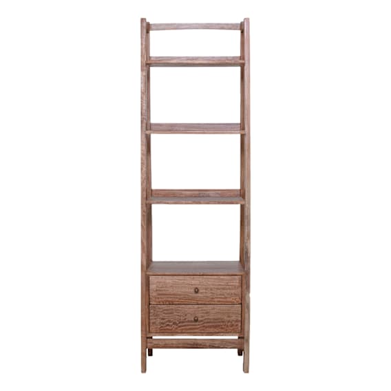 Colby Small Shelf Unit 55cm in Mangowood Clear Lacquer
