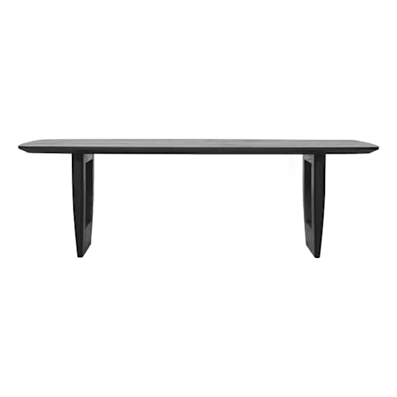 Cortez Dining Table 250cm in Sandblast Black