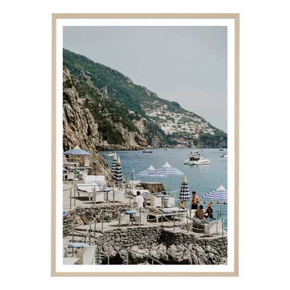 Coastal Shade Framed Print in 113 x 159cm
