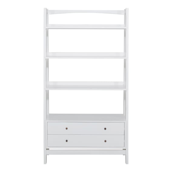 Colby Large Shelf Unit in Weathered White