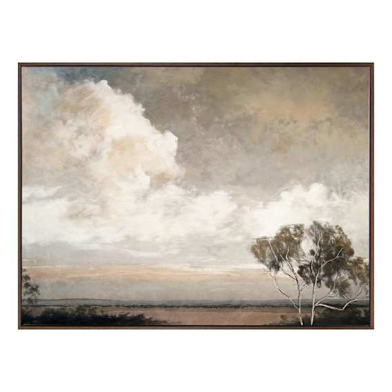 Countryside Box Framed Canvas in 123 x 93cm