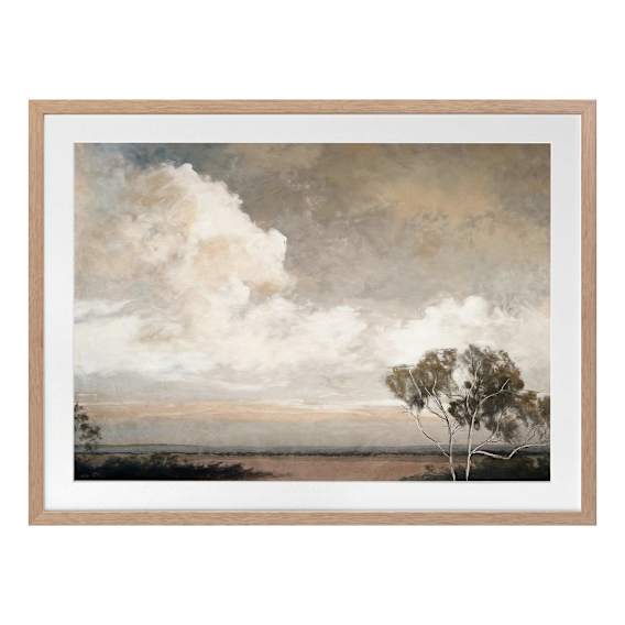 Countryside Framed Print in 70 x 55cm