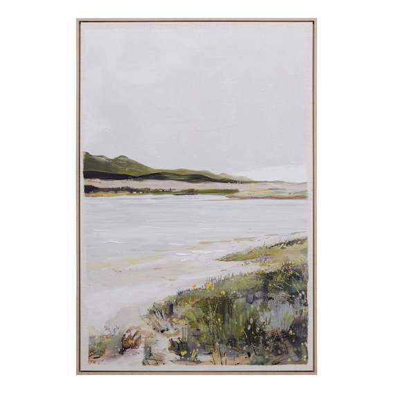 Country Escape Design 1 Box Framed Canvas in 83 x 123cm