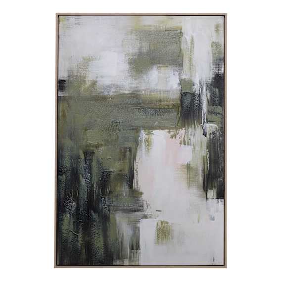 Contemplation Design 2 Box Framed Canvas in 83 x 123cm
