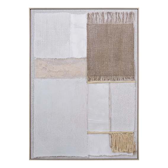 Coastal Sands Design 2 Box Framed Canvas in 103 x 143cm