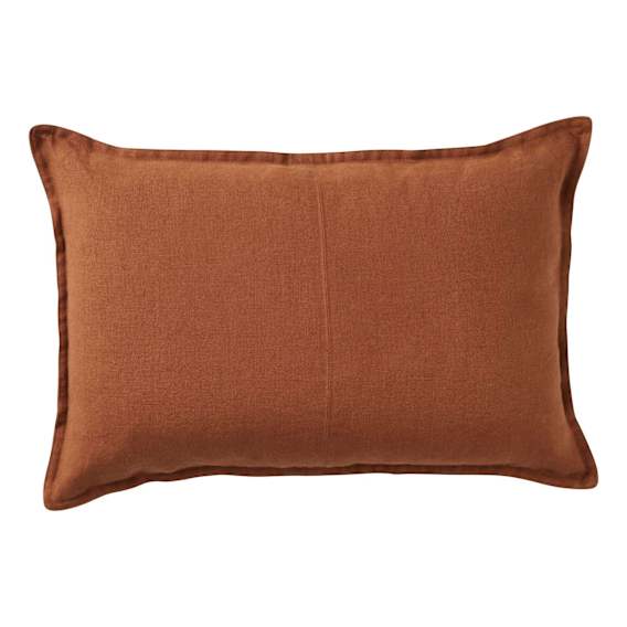 Como Poly Fill Cushion 60x40cm in Tobacco