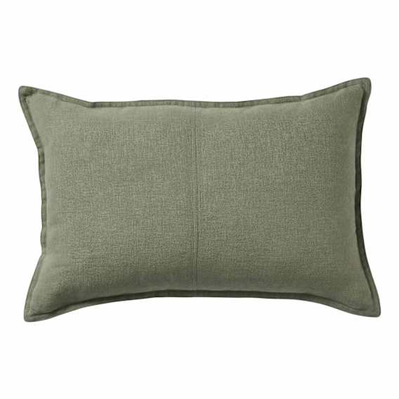 Como Poly Fill Cushion 60x40cm in Olive