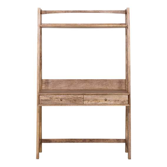 Colby Wall Desk in Mangowood Clear Lacquer