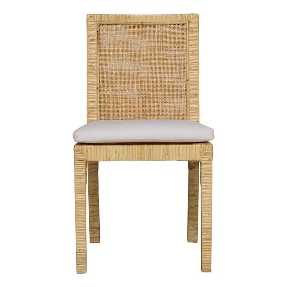 Dallas Dining Chair in Rattan Natural