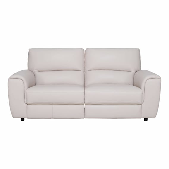 Dakota 2 Seater Recliner Sofa in Leather Frost