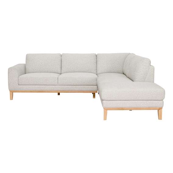 Dante 2.5 Seater Sofa + Chaise RHF in Prince Beige