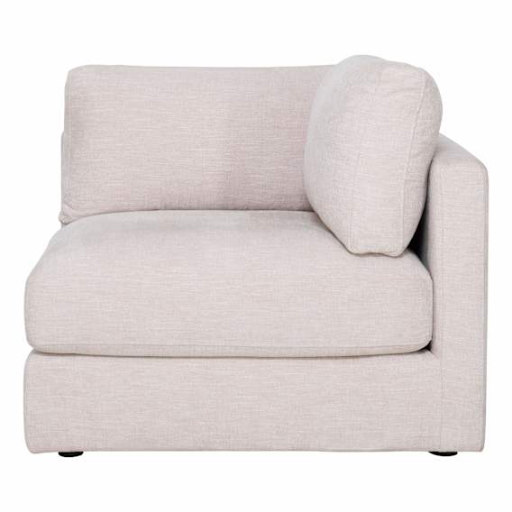 Davenport Sofa Corner in Bobby Marshmallow