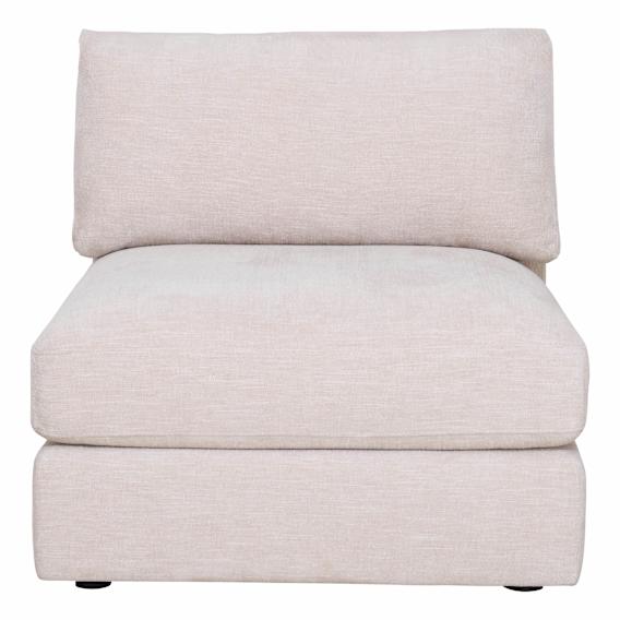 Davenport Sofa Single Extension in Bobby Marshmallow