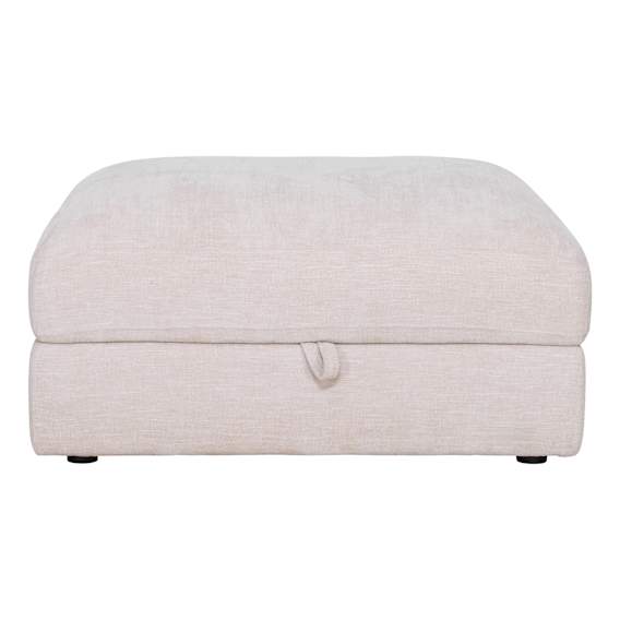 Davenport Sofa Storage Ottoman in Bobby Marshmallow