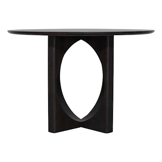 Duke Dining Table 150cm in Mangowood Black