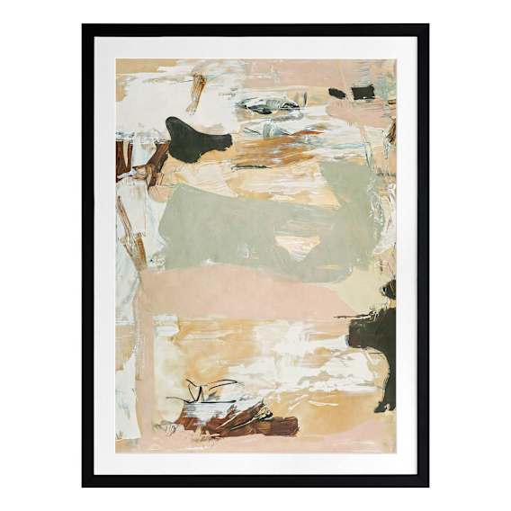 Earth Echoes 1 Portrait Framed Print in 55 x 70cm