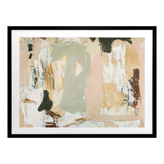 Earth Echoes 1 Landscape Framed Print in 142 x 106cm