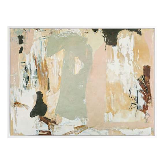 Earth Echoes 1 Landscape Box Framed Canvas in 103 x 78cm