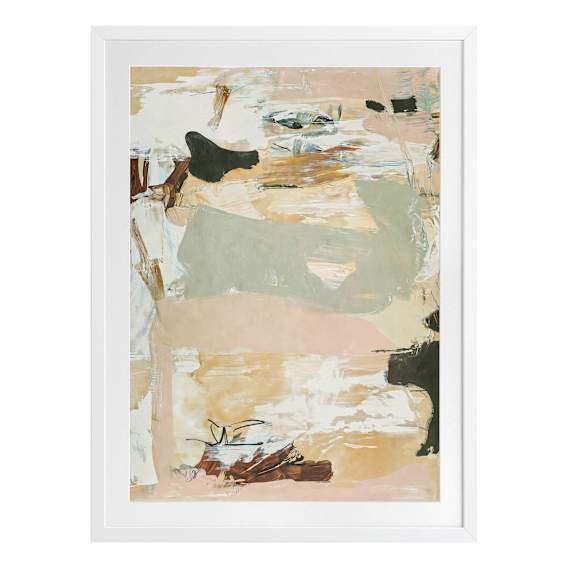 Earth Echoes 1 Portrait Framed Print in 68 x 84cm
