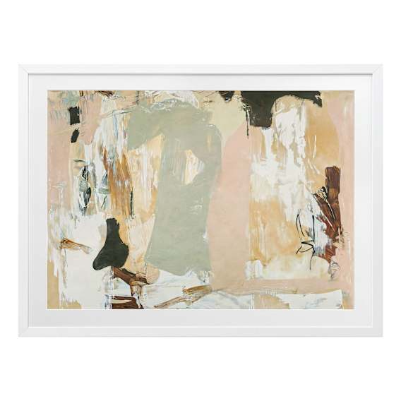 Earth Echoes 1 Landscape Framed Print in 105 x 84cm